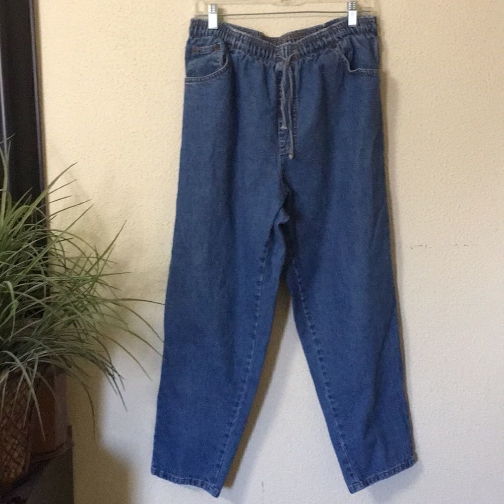 Vintage Bobbie Brooks Elastic High Waisted Jeans